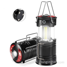 Kuiva akku Powered LED Camping Lantern lämmitysvalo